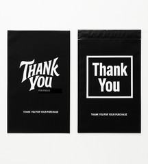 Premium Poly Mailers Self Seal Envelopes for Football Merch – Thank You Design