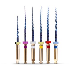 AZDENT Dental Engine Use Rotary Heat Activated Canal Root Endodontic Files 25mm