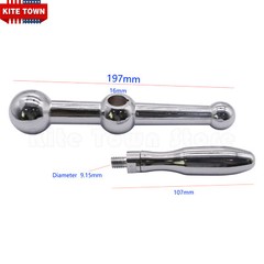 Milling Machine Part – D26 Three Ball Crank Handle 197mm*Ø16mm For Bridgport D26