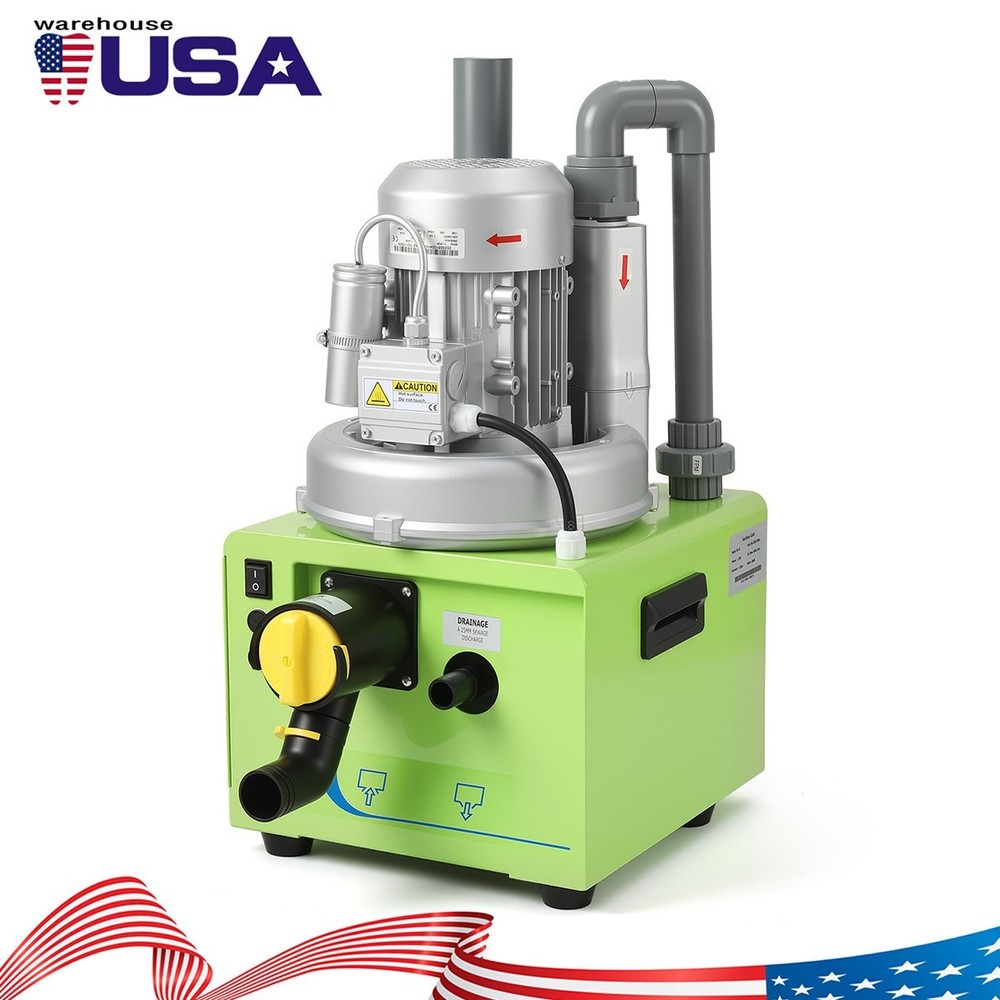 Dental Suction System Mobile Vacuum Pump Machine Unit Strong Suction 600L/min