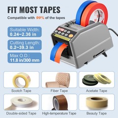 VEVOR Automatic Electric Tape Dispenser 110V Packaging Machine Glass Fiber Tape