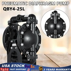 Air-Operated Waste Oil Transfer Pump 35Gpm Pneumatic Dual Diaphragm Pump 120PSI