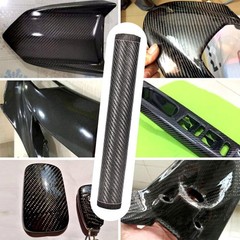 30cm x 150cm Real Carbon Fiber Fabric Cloth Roll 3k 200gsm 2×2 Twill Weave Black