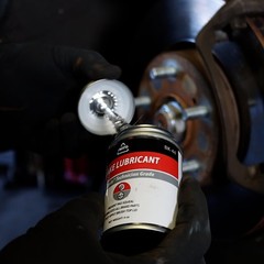AGS Automotive Solutions 4oz Brush Top SIL-Glyde Silicone Brake Grease –