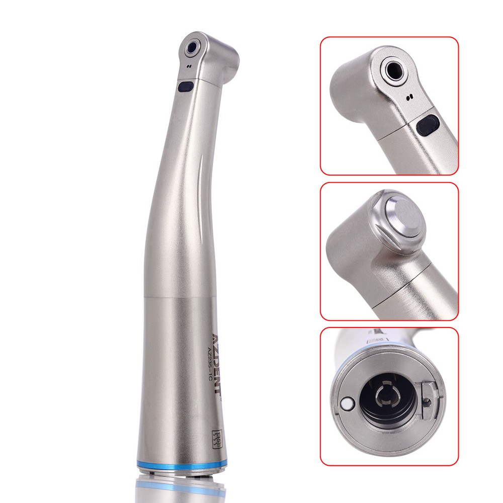 Dental Fiber Optic Increasing Contra Angle /LED E-generator High Speed Handpiece
