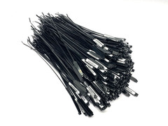 Panduit PLM4S-D0 Black Weather Resistant Nylon Marker Ties 14.6″ Long LOT OF 500