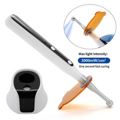 Dental LED Wireless Curing Light Lamp 1 Sec Cure 2500mW/cm2/3000mw/cm²