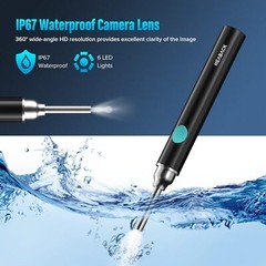 Ear Wax Cleaner Ear Camera Otoscope with Light Cleaner Removal Kit For ANDROID