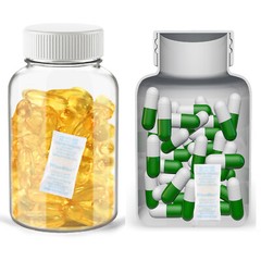 5 Gram 250 Pack Silica Gel Packets Color Indicating Dessicant Food Grade NP