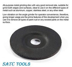 25PACK 4-1/2″ x1/4″ x7/8″ Type 27 Metal Steel Grinding Wheels For Grinder 4.5″