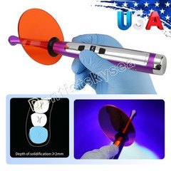 Wireless Dental Orthodontics LED Curing Light Lamp 2500mw 1 Sec Cure
