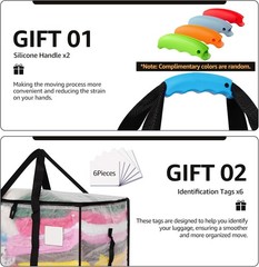 Moving Bags Heavy Duty Extra Large, Alternative for Moving Boxes & Moving Sup…