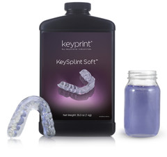 KeySplint Soft 1kg – Biocompatible, Flexible, Stain Resistant, Easy to clean