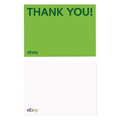 NEW Thank You Cards – Red, Blue, Green and Yellow