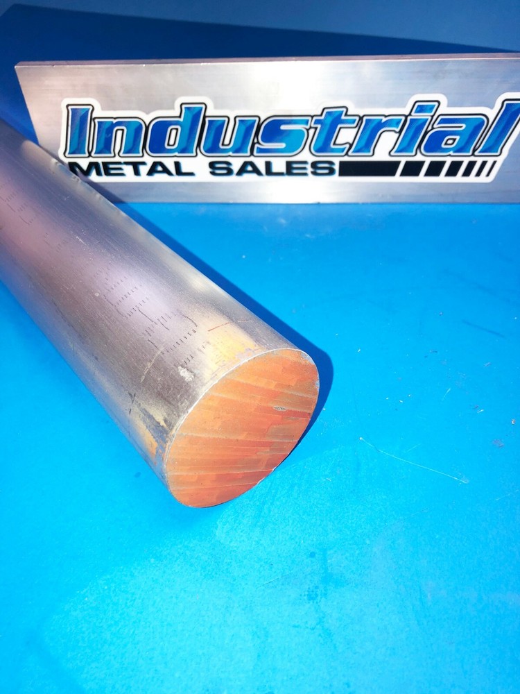 2-1/2″ Dia x 12″-Long 6061 T6511 Aluminum Round Bar– 2.500″ Diameter 6061 Rod
