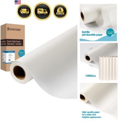 Exam Table Paper – New Upgrade Barrier Protection, 21″ x 225ft, Smooth White …