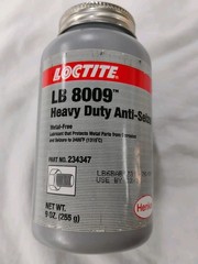 Loctite LB 8009, Part# 234347 Heavy Duty Anti-Seize, Brush-Top Bottle 9oz