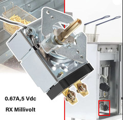Fryer Thermostat for Pitco 60125401 Imperial 1175 American Range 11113 RX-1-36