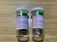 Pair Aeroflex Weinschel 7035 Front Lock Planar Blindmate Floating RF Connector