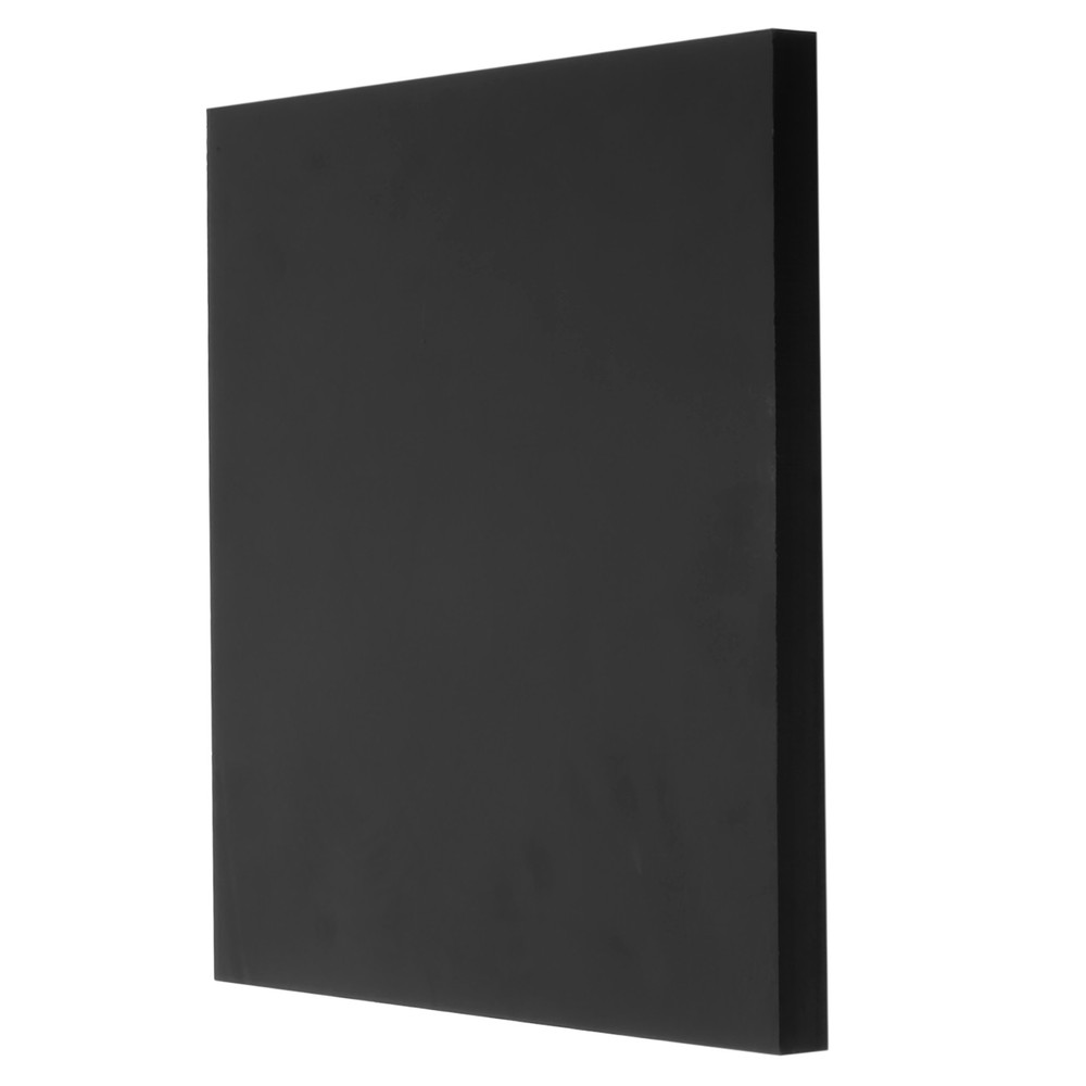 UHMW Ultra High Molecular Weight Polyethylene Sheet, 3/4″ Thick 8″x8” Black