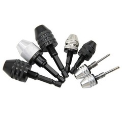 Mini ( 0.3mm to 3.6mm) Keyless Drill Chuck with 1/4″ Hex Shank Adapter – J016 US