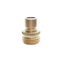 Lot of 9 Dixon 500QCM Quick Connector Brass Plug, 3/4in Male GHT, 150PSI
