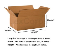 15x10x6 SHIPPING BOXES STRONG 32 ECT 25 Pack