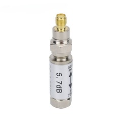0-3.5GHz SMA Female to F Male Connector 50-75ohm Impedance Converter Radio Acc.