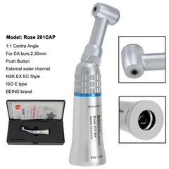 BEING Dental Low Speed Straight Handpiece Air Motor Contra Angle Latch Push NSK