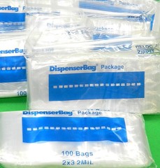 1000 Reloc Zippit Bags 2mil 2×3 Clear Reclosable Squeeze Zip Seal Lock 1,000 Pcs