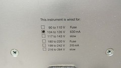 KISTLER INSTRUMENT 6827A BIPOLAR POWER SUPPLY AMPLIFIER 90-143V 180-264V 90VA