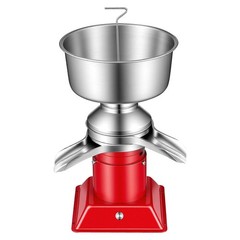 Electric Cream Separator: 60L/H, 10500RPM, 4.5L Capacity, 304 SS