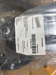 8″ Fixed Rubber Wheel on Aluminum Caster Set (4 Pack)