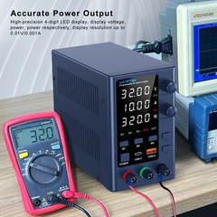 DC 0~32V 62V 0~5A 10A Adjustable Lab Power Supply Regulated Internal Memories