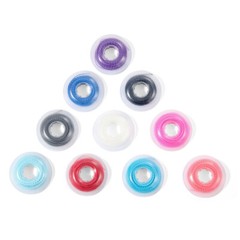 Dental Orthodontic Elastic Rubber Power Chain Braces Bands Short/Long/Continuous