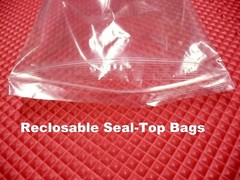 100 Reclosable Storage Bags 1.5×2 Small Clear Zip-Top Baggies 1.5” x 2”