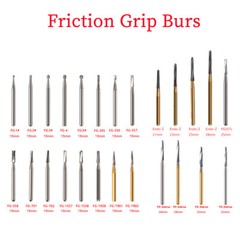 5/ 10Pcs/Pack Dental Lab Tungsten Steel Carbide Burs For High Speed Handpiece FG