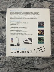 Wi Fi Endoscope, HD720P for Android/iOS/Windows