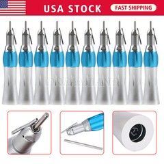 SKYSEA Dental Surgical Straight Handpiece 1:1 NoseCone With External Nozzle Pipe