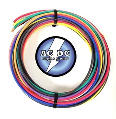 50′ AUTOMOTIVE WIRE 10 AWG HIGH TEMP GXL 10 COLORS 5 FT EACH MADE IN U.S.A