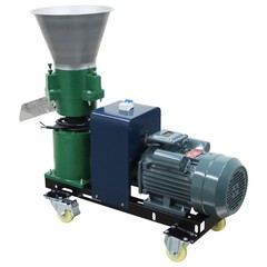 2mm Animal Cub Feed Pellet Mill Machine Feed Granulator 3 Rollers 120-150KG 220V
