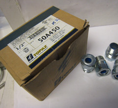4 yes 4 Southwire 50A450 1/2″ Strain Relief Cord Connector Range 0.35″ to 0.45″