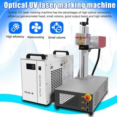 10W UV Laser Marking Machine Engraver Marker For Glass Wood Metal PVC S&A