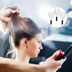 3PCS Barber Salon Face Shield Reusable Haircut Hairspray Makeup Cover Pad