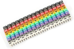 150 Pcs Digital Wire Number Tubes 1.5Mm² – Clip-On Cable Markers for Electrical