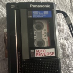 Panasonic RN-104 VAS Microcassette Voice Recorder Voice Activated Auto Reverse