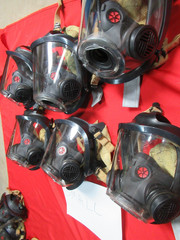 SCOTT AV-3000 HT MASK w/KEVLAR NETTING SMALL MEDIUM LARGE Firefighter SCBA AIR