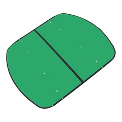 52″ X 52″ For Rops Canopy Tractor and Mowers Umbrella 2″ x 2″ or 2″ x 3″ Green