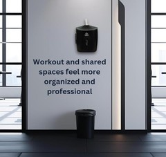 Wall Mounted Gym Wipe Dispenser Commercial Sanitizing Wipes Holder 1500 Count