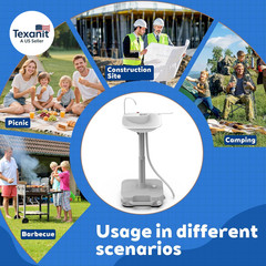 Electric Portable Sink Hand Wash Station – 18L Capacity with USB Port or Battery